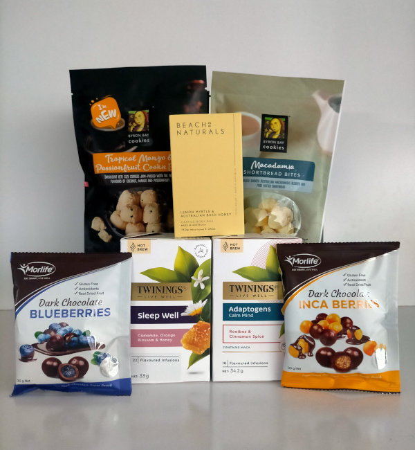 wellness surprise snacks gift gold coast