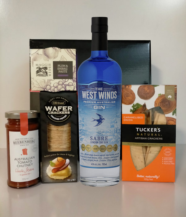 australian gin gift hamper