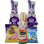 chocolate easter bunny treats gift