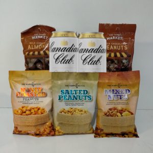 Canadian Club nut gift pack