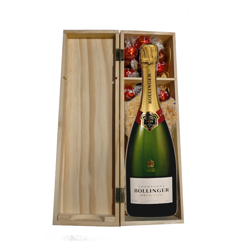 bollinger french champagne gift box