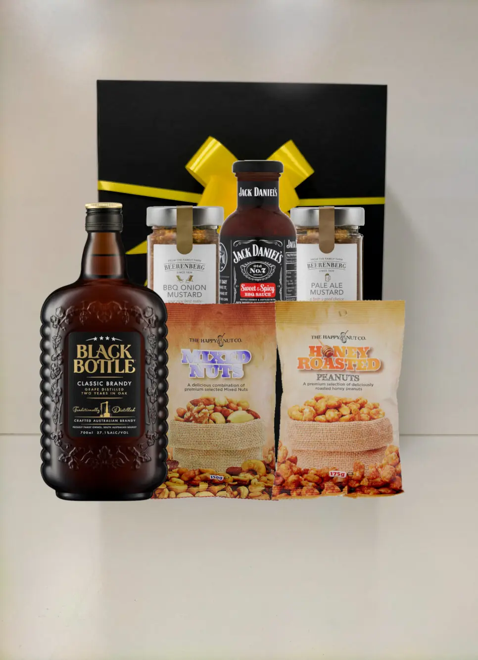 black bottle brandy gift australia